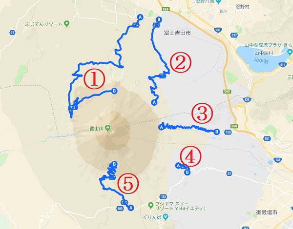 富士山ツーリング前に知るべき 富士山に登る道を有料 無料全て紹介 バイクに乗るクマ物語