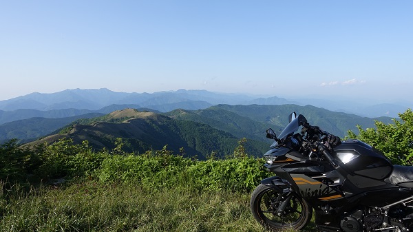 明神山山頂からの景色