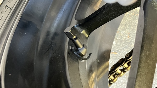 バルブのゴムが千切れた